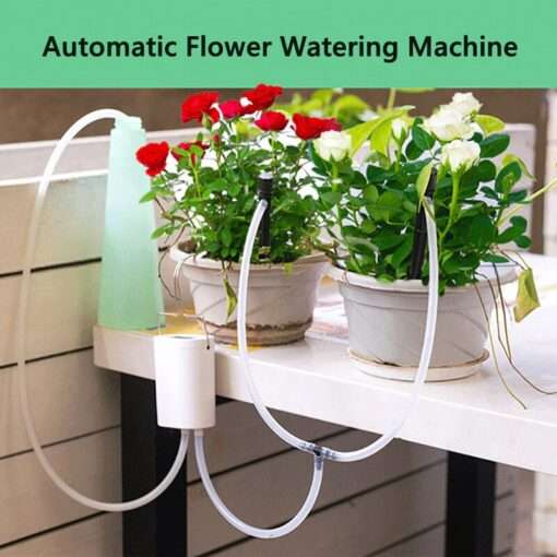 8/4/2 Head Automatic Watering Pump Controller Flowers Plants Home Sprinkler Drip Irrigation Device Pump Timer System Garden Tool 2