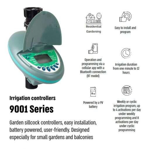 Automatic Electronic Garden Watering Timer Irrigation Controller Home Gardening 5