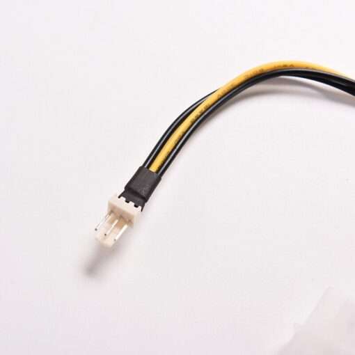 1pc 20cm 4 Pin Molex IDE To 3 Pin PC Computer CPU Case Fan Power Connector Cable Adapter Computer Accessories 6