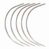 Curved Needle 5 Pcs for Wig making Mattress Upholstery Leather sewing choose size