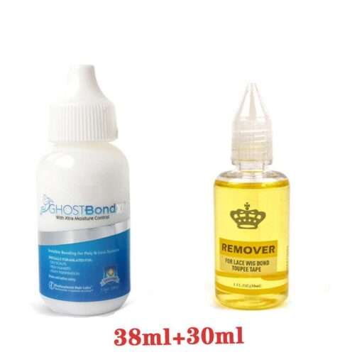 Ghost Bond Glue XL Classic & Ghost Bond Remover Combo Lace Headgear Wig Glue plus remover set