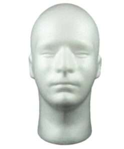 Mannequin Head Male Styrofoam material Model Wig Hat glasses display choose color 2