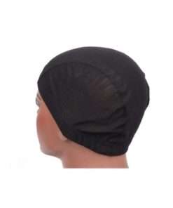 Mesh Dome Wig Cap Ultra Stretch for Women Breathable Wig Caps for Making Wigs Black Color 4