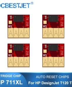 For HP 711 711XL ARC Chip Auto Reset Chip Cartridge Chip For HP DesignJet T120 T520 Printer Permanent Chips 1