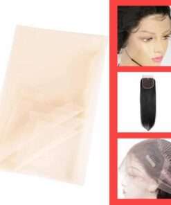 Swiss Lace Net for Wig Making and Wig Caps Lace Wigs Material or Lace Closure Hair Net 1 Yard 135cmX92cm (Choose color) 7