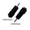 Laptop DC Tip Converter 5.5 x 2.1mm female To 2.0 x 0.5mm male