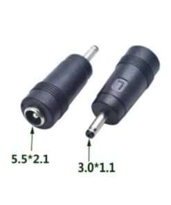 Laptop DC Tip Converter 5.5 x 2.1mm female To 3.0 x 1.1mm male for Samsung