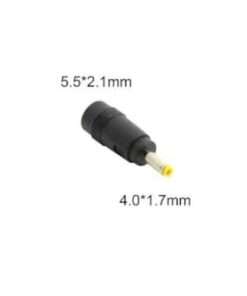 Laptop DC Tip Converter 5.5 x 2.1mm female To 4.0 x 1.7mm male for HP Compaq & Others 3