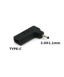 Laptop DC Tip Converter Type-C female To 3.0×1.1mm male for Samsung