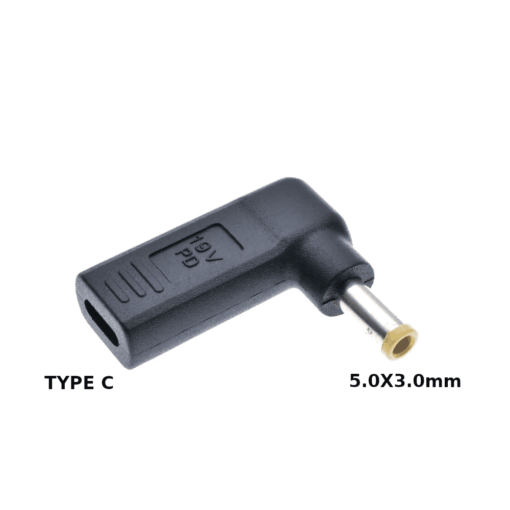 Laptop DC Tip Converter Type-C female To 5.0×3.0mm male for Samsung