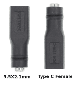 Laptop DC Tip Converter Type-C female To 5.5×2.1mm female