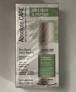 Absolute Care Anti Aging Treatment Collagen & Peptides 1.69oz Face Serum.