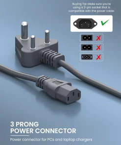 Computer Power Cables & Connectors