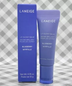 Laneige Lip Glowy Balm BLUEBERRY 0.35oz 10g Full Size NEW IN BOX??