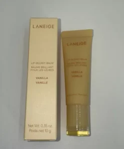 Laneige Lip Glowy Balm - VANILLA -  0.35oz 10g Full Size NEW IN BOX